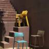 Стул пластиковый Trill Bistrot бирюзовый 500х515х825 мм