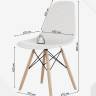 Стул Eames ажурный черный