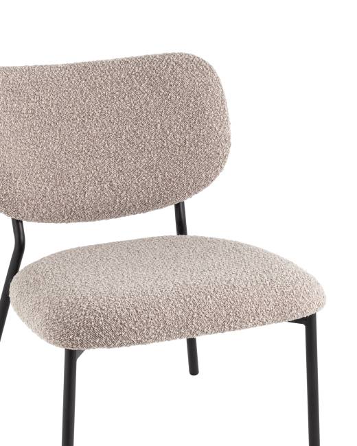 Кресло лаунж Jamie серый