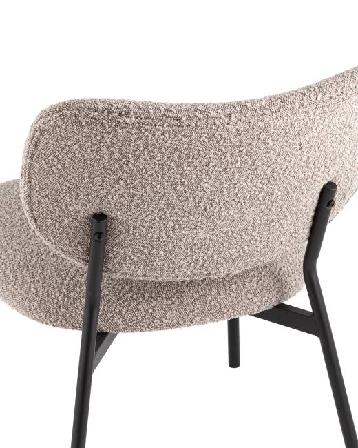 Кресло лаунж Jamie серый