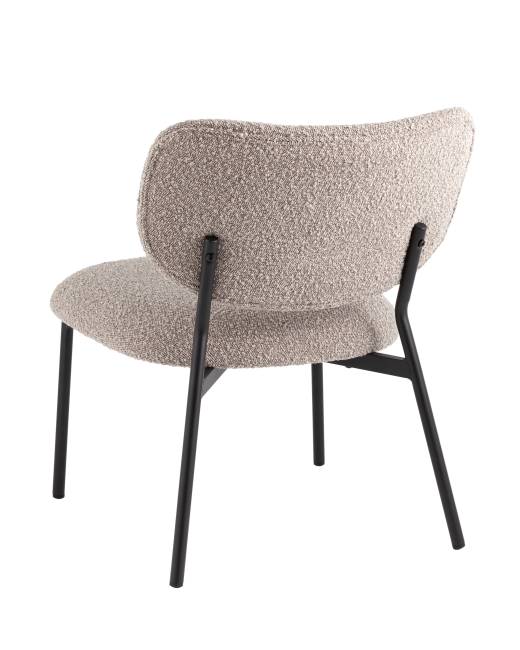 Кресло лаунж Jamie серый