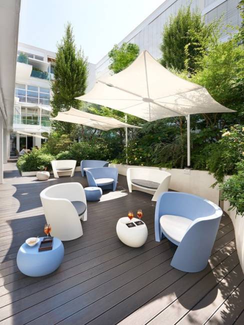 Диван пластиковый Rap Standard 1700x800х750 мм