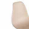 Стул CINDY (EAMES) (mod. 1801) дерево бук/металл/сиденье пластик, 45x51x82 см, Beige (Бежевый)  (Комплект из 4 шт.) Beige (Бежевый) дерево бук/металл/сиденье пластик