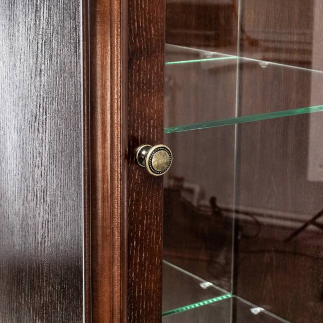 Шкаф-витрина Leset "Джульетта" Орех