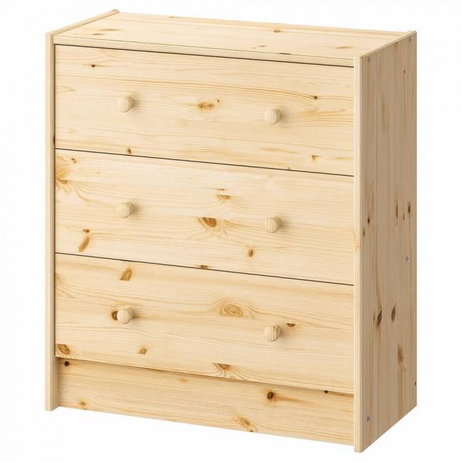 Комод RAST (РАСТ 3 ящика) 620х300х700 мм