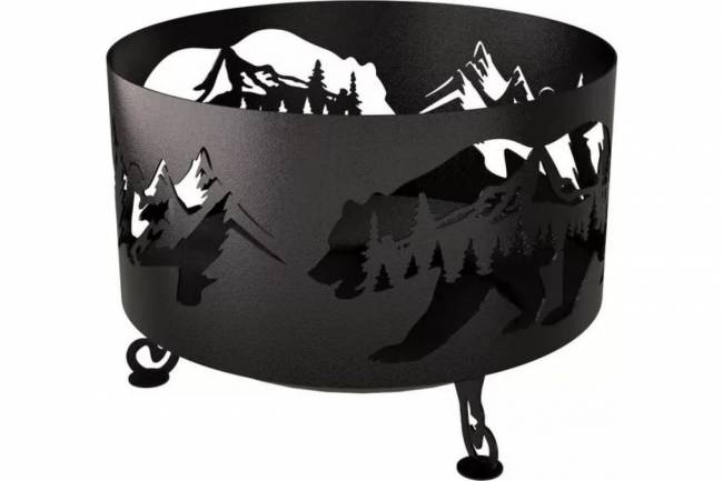 Костровая чаша "Медведь", ST3, 3мм