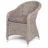 "Равенна" плетеное кресло из искусственного ротанга (гиацинт), цвет серый "Равенна" плетеное кресло из искусственного ротанга (гиацинт), цвет серый