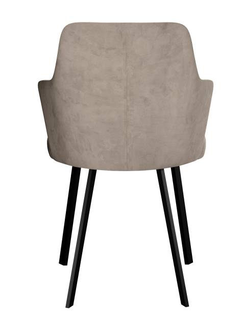 Стул DikLine 245 поворотный, К4 капучино, ножки черные Стул DikLine 245 поворотный, К4 капучино, ножки черные