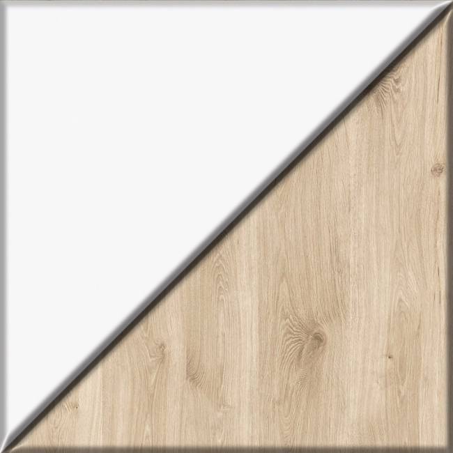 Детская кровать с ящиками и комод Эйп цвет белый/дуб белый Детская кровать с ящиками и комод Эйп цвет белый/дуб белый