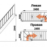 Деревянная лестница ЛС-07м/1