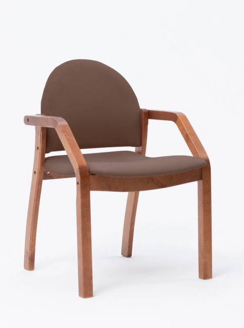 Стул-кресло Джуно 2.0 орех/коричневый