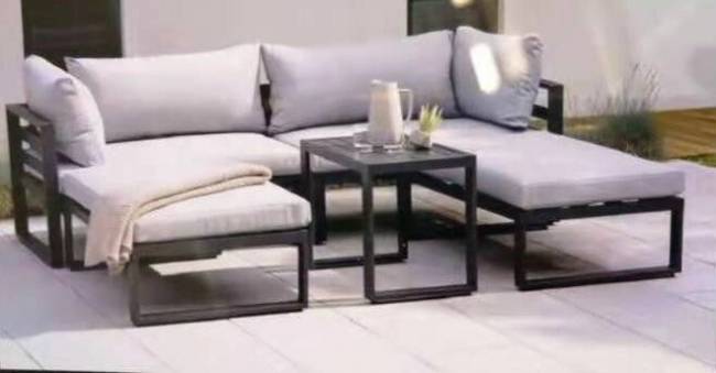 Двойной шезлонг Marta из алюминия Двойной шезлонг Marta из алюминия