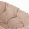 Кресло PAPASAN/ПАПАСАН 23/01 W  /с подушкой/ 115х101х104 см, Pecan (орех), экошерсть Коричневый, 1811-5