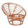 Кресло PAPASAN/ПАПАСАН 23/01 W  /с подушкой/ 115х101х104 см, Pecan (орех), экошерсть Коричневый, 1811-5