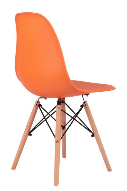 Стул Eames оранжевый Стул Eames оранжевый
